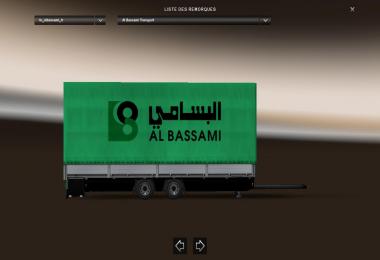 Trailer Tandem Al Bassami Transport v1.0 For ETS2 1.31