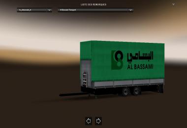 Trailer Tandem Al Bassami Transport v1.0 For ETS2 1.31