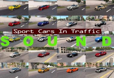 [ATS] Sounds for Sport Cars Traffic Pack v1.4