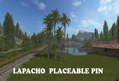Lapacho Placeable Pin v1.0