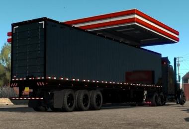 Owned Trailer in black with light options ATS 1.32.x