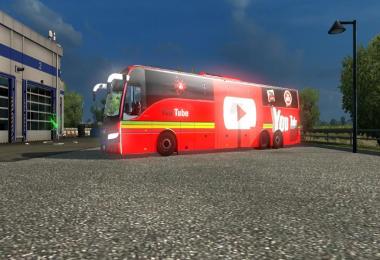 Volvo 9700 bus FB  and YT skin + 1000hp Engine Update v1.0