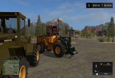 Volvo L90C Military Green and Yellow v1.0.0