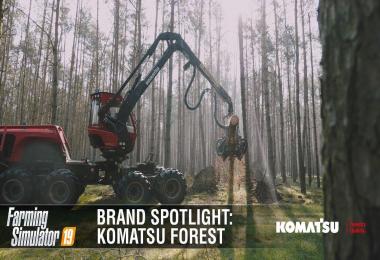 Farming Simulator 19 Brand Spotlight | Komatsu Forest v1.0