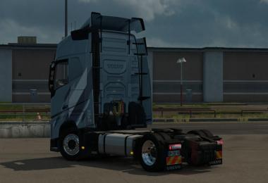 Low deck chassis addon for Eugene Volvo FH by Sogard3 v1.2