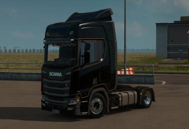 Low deck chassis addon for Scania S&R Nextgen v1.4 1.32.x