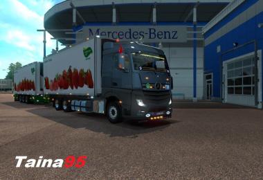 Mercedes Actros MP4 by Taina95 1.31 - 1.32.x