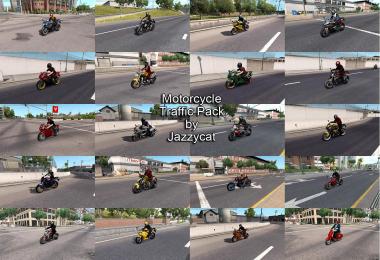 Motorcycle Traffic Pack by Jazzycat v1.4 ATS