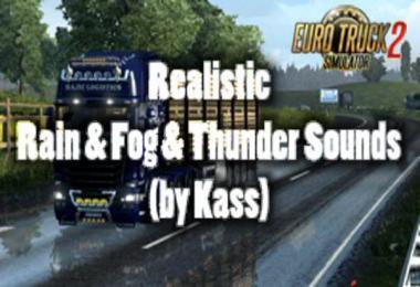Realistic Rain & Fog & Thunder Sounds v1.0