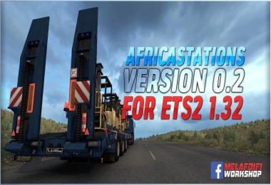 AfricaStations v0.2 For ETS2 1.32