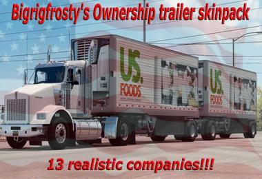 [ATS] Bigrigfrosty’s Real Company Trailers Ownership v1.0
