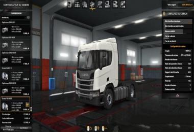 Heavy Engine and Transmission for Scania R 2016 v1.0
