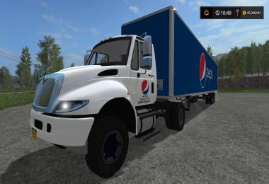 International Pepsi Truck and Trailer Pack v1.0