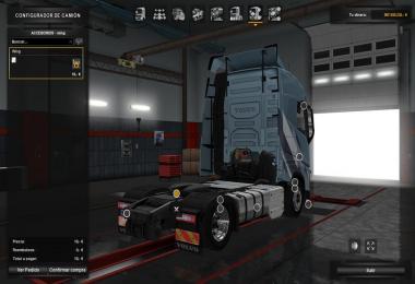 Low deck chassis addon for Eugene Volvo FH by Sogard3 v1.3 1.32.x