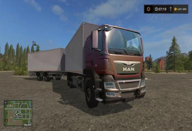 MAN Palletloader Truck + Trailer v1.0