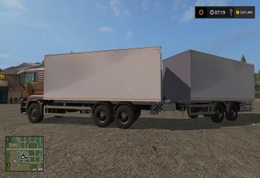 MAN Palletloader Truck + Trailer v1.0