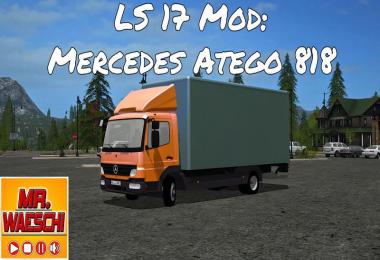 Mercedes Benz Atego 818 with accessories v1.1