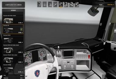 Scania RJL WBLE Interior v1.0