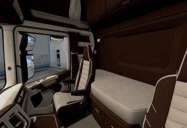 Scania S&R CMI Brown & Beige Interior v1.0