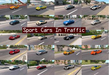 Sport Cars Traffic Pack (ATS) by TrafficManiac v2.0