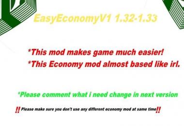 Easy Economy Mod v1.0 [1.32-1.33]
