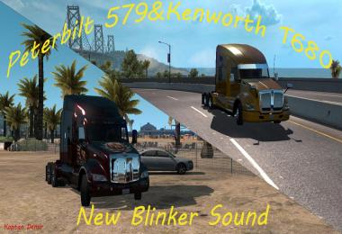 Peterbilt 579 & KW T610 new blinker sound v1.0