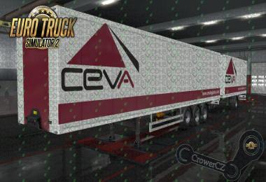 Ceva Logistics Ownership Trailer Skin v1.0