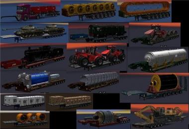 Chris45 Heavy Trailers Pack for ATS v2.0