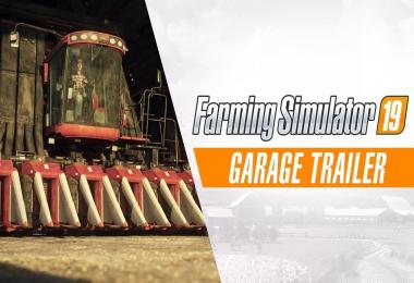 Enter the Farming Simulator 19 garage