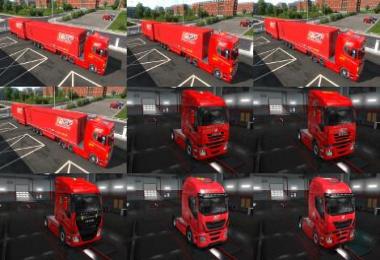 Ferrari Truck and Ownership Trailer Skin Set v1.0