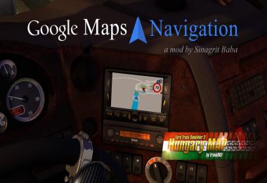 Google Maps Navigation Normal & Night Version Map Mods Addons v2