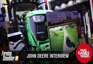 Interview with John Deere at PGW 2018