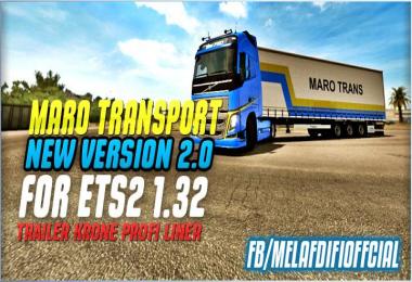 Krone Trailer Maro Transport For ETS2 1.33