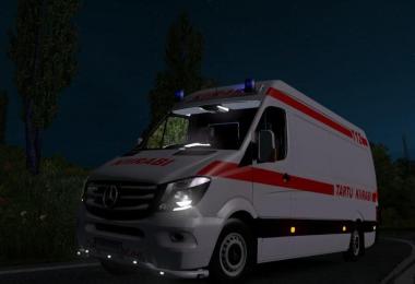 Mercedes Sprinter Estonia Ambulance (Eesti kiirabi) v1.0