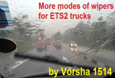 More modes of wipers for SCS Trucks 1.32.x