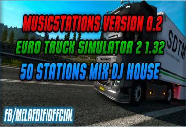 Music5tations v0.2 For ETS2 ATS 1.33