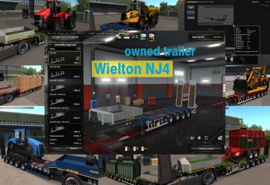 Ownable overweight trailer Wielton NJ4  v1.0