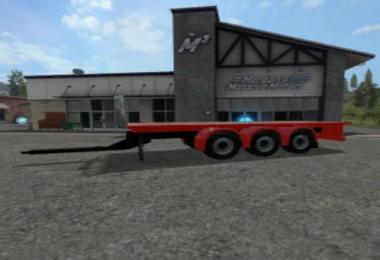 Scania S Flatbed and Matching Trailer v1