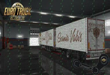 Scania Vabis Gold Ownership Trailer Skin v1.0