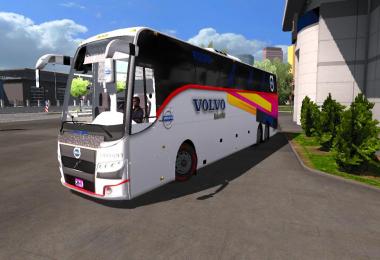 Volvo 9700 B9r indian official bus design and bus v2.0