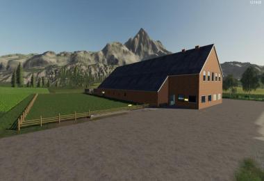 Yard with cowshed and willow beta v2.0