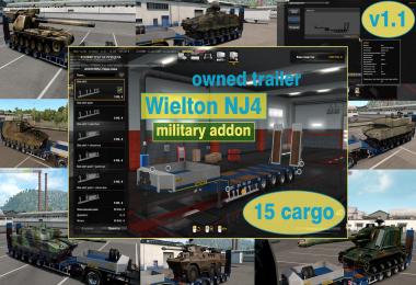 Military Addon for Ownable Trailer Wielton NJ4 v1.1