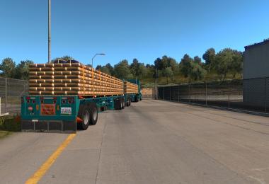 Flatbed ferbus owned ATS 1.33 mudflaps animations!