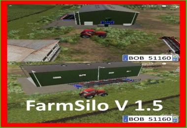 FS19 FarmSilo (Reworked BY BOB51160) v1.5.0.0