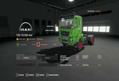 MAN + Krampe trailer with trailer coupling v1.1.0.0