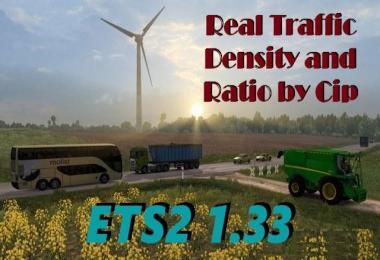 Real Traffic Density and Ratio 1.33.e