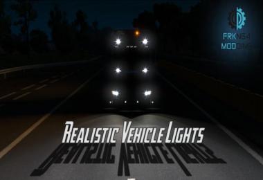 Realistic Vehicle Lights v4.0 1.33.x