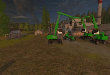 Sennebogen Real Forestry MACHINERY Pack by Ocelot