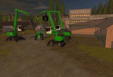 Sennebogen Real Forestry MACHINERY Pack by Ocelot