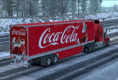 Skin Coca Cola Christmas for your trailer and trucks v1.0